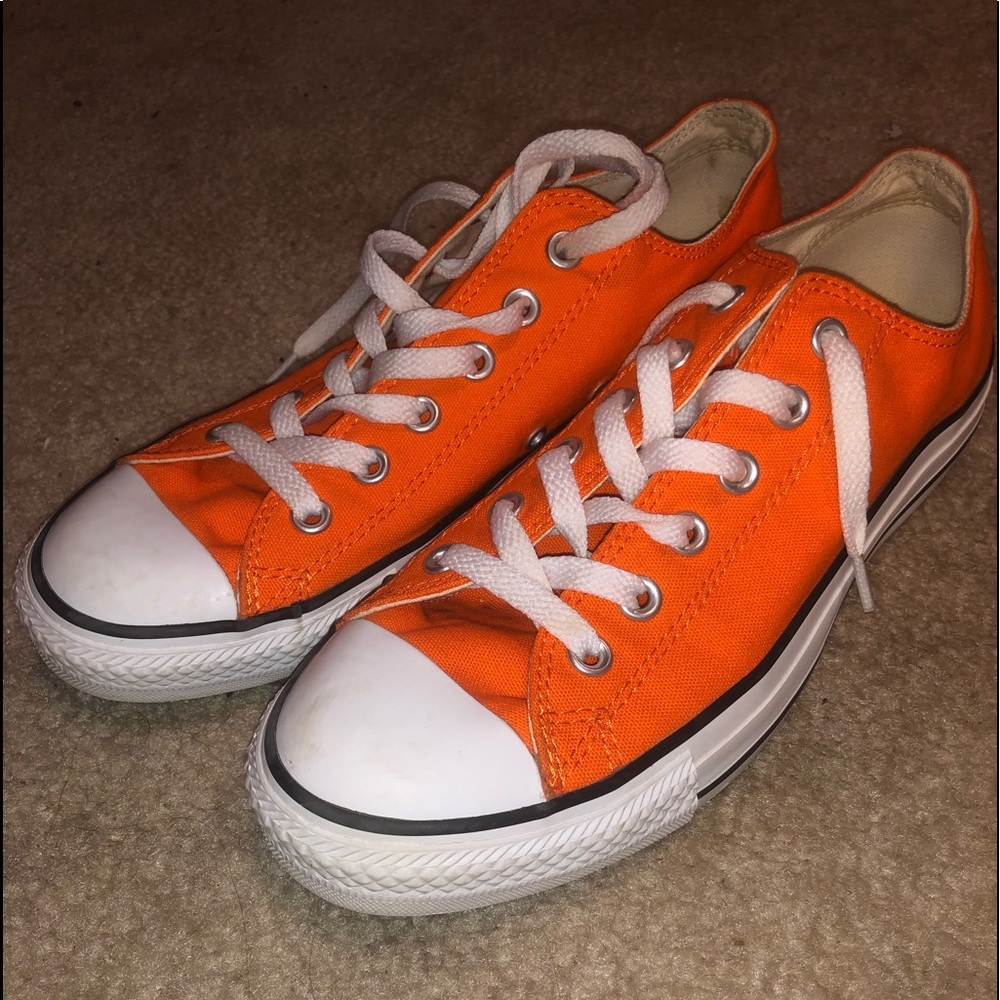 Orange Converse All Star